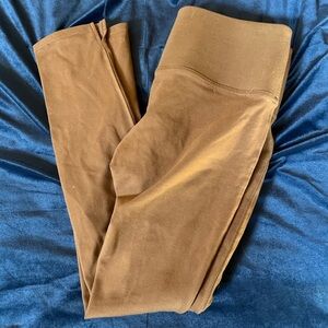 Spanx size small, brown leggings with super control top